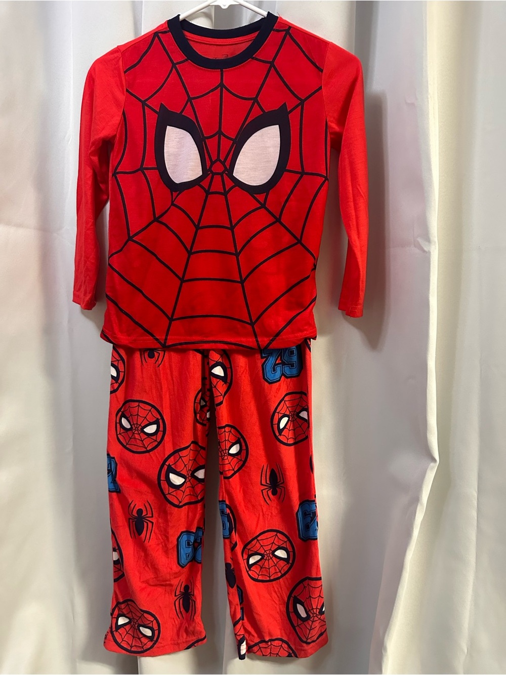 Marvel Red Spider-Man Pajama Costume Set